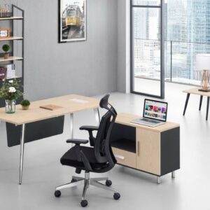 BUREAU 160 CM RETOUR AMOVIBLE